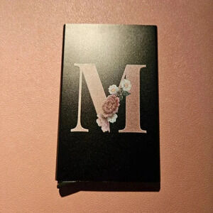 🎁FREEw/Purchase |  M Monogram with Flower Slim Pop Up Card Holder Wallet - NWOT